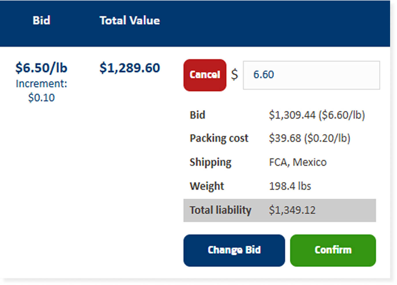 How do I place a bid during the auction?